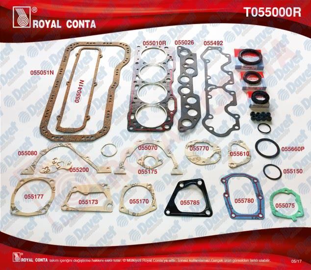 ROY-T055003 Takim Conta Lpg Li Kecesiz Skc Li ( Fiat Tempra Tipo Slx )